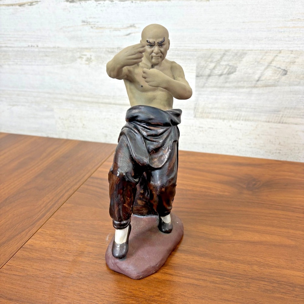 Vntage Wanjiang Mudman‎ Chinese Kung Fu Shaolin Monk 8"